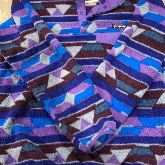 Patagonia Synchilla Aztec Print EUC - Picture 13 of 14